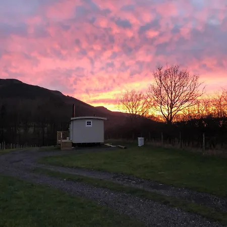 Rosemary Shepherds Hut, Clay Bank Huts Kemping *