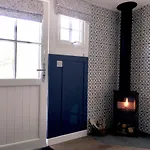 Κάμπινγκ Rosemary Shepherds Hut, Clay Bank Huts